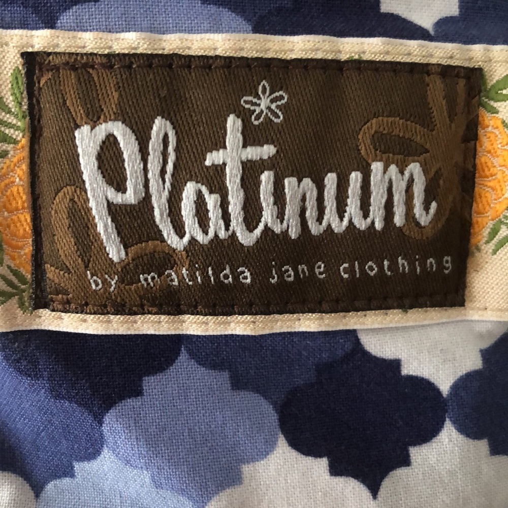 Matilda Jane Platinum Muti-Color/Pattern Large Hobo Fabric Bag - Picture 3 of 12